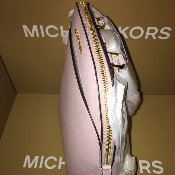 NWT - MICHAEL KORS LEATHER BLOSSOM BACKPACK - Picture 4 of 8